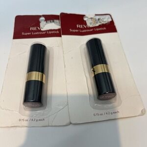 Revlon Super Lustrous Lipsticks (2) 463 Sassy  Mauve in Original Package
